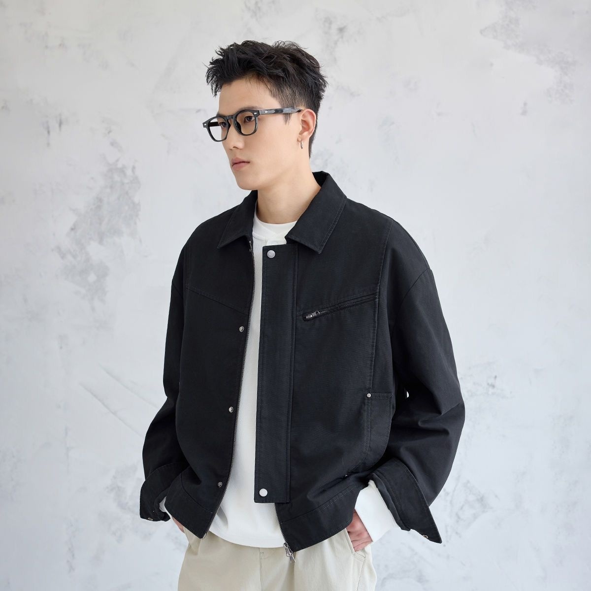 Korean Men Lifestyle - メンズジャケットコート韓国都市アーバンメトロポリタンストリートライフエンターテイメントナイトライフファッションスタイルオリジナルクラシック紳士服ウェア