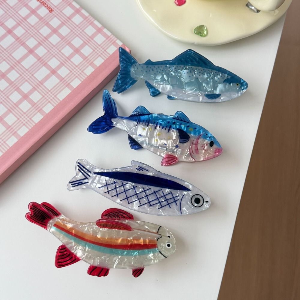 ヘアピン 海洋動物ヘアクロー PVC マグロ 魚類 マリンラ - Korean Lifestyle & Kids Boutique のレビューと価格