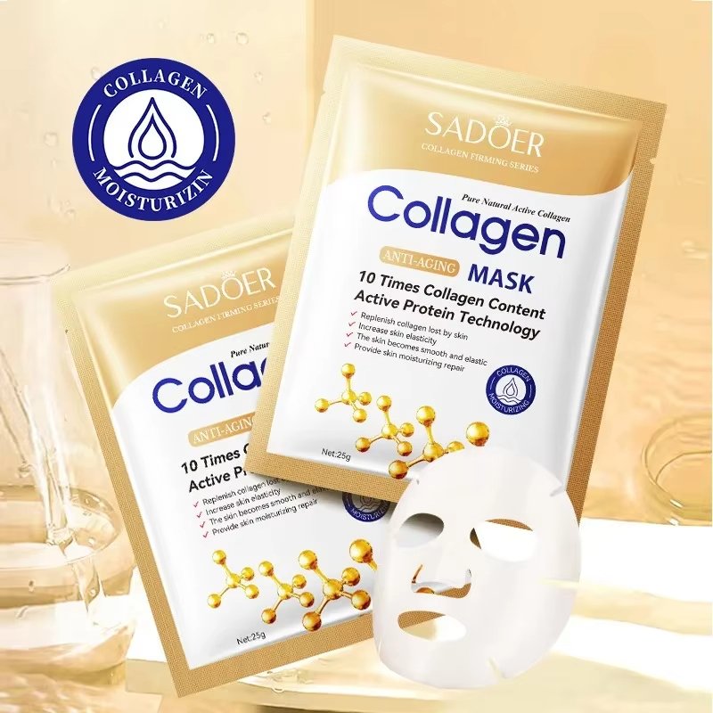 5/10/20/30 個韓国コラーゲンフェイスマスク引き締め - Sheet Mask Collagen のレビューと価格