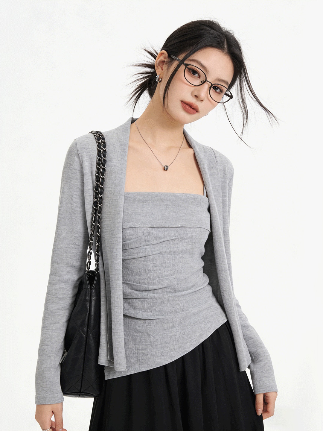Lu Life 肌に優しいショートニットカーディガン痩身ツー - Korean Lifestyle & Kids Boutique のレビューと価格