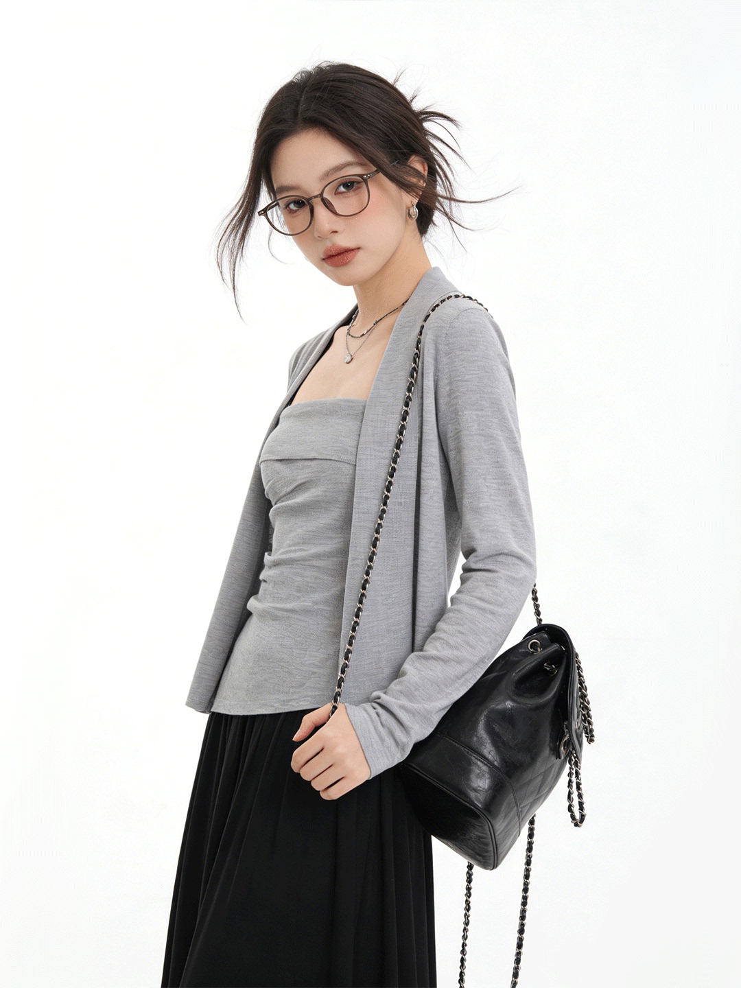 Lu Life 肌に優しいショートニットカーディガン痩身ツー - Korean Lifestyle & Kids Boutique のレビューと価格