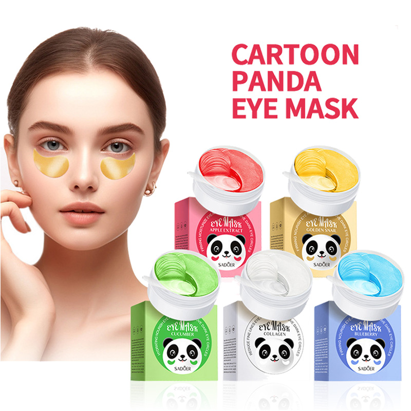 60 個 SADOER クリスタルコラーゲンアイマスク抗くま - Sheet Mask Collagen のレビューと価格