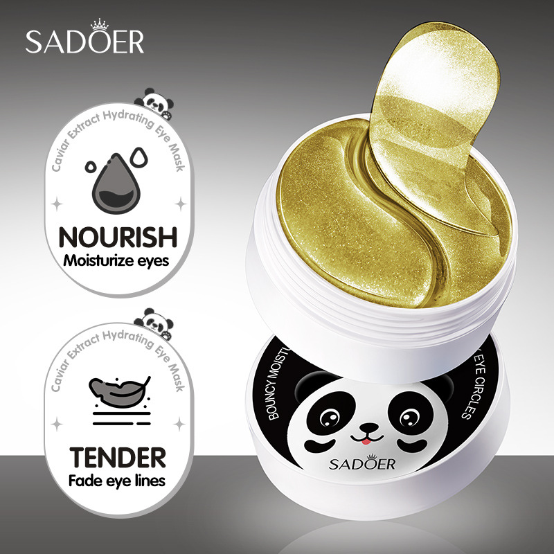 60 個 SADOER クリスタルコラーゲンアイマスク抗くま - Sheet Mask Collagen のレビューと価格