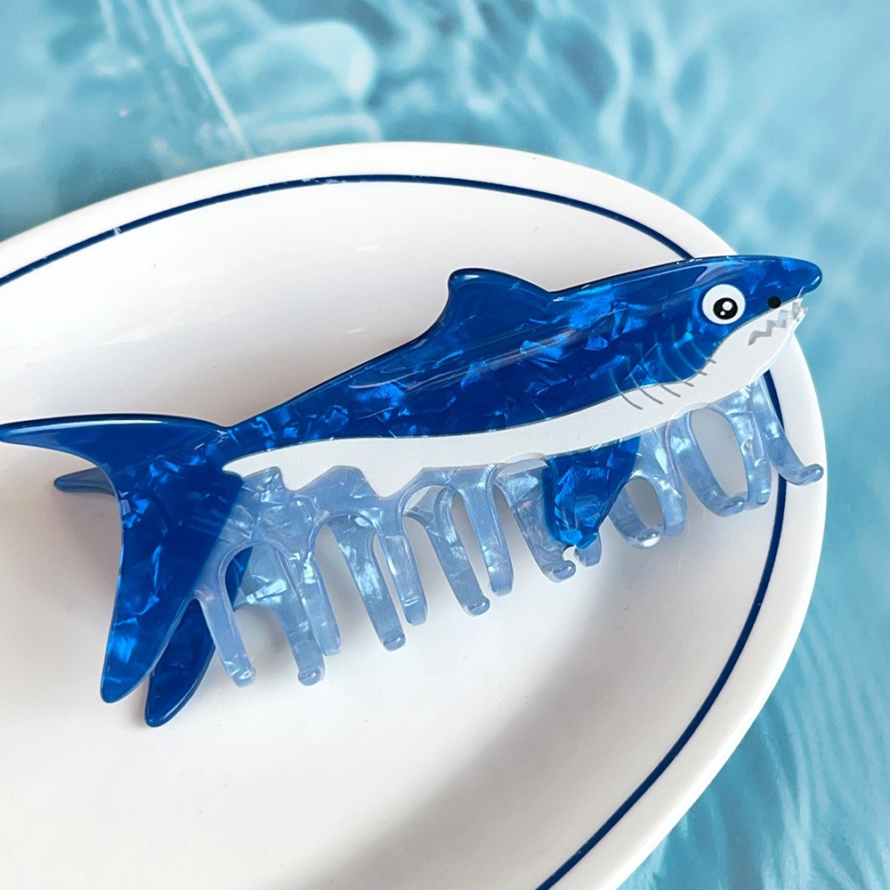 ヘアピン 海の動物 ヘアクリップ 金魚 PVC 海洋生物 魚 - Korean Lifestyle & Kids Boutique のレビューと価格