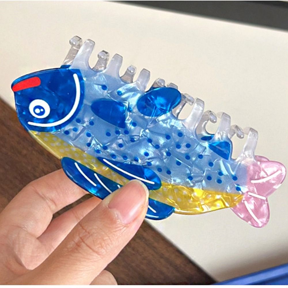 ヘアピン 海の動物 ヘアクリップ 金魚 PVC 海洋生物 魚 - Korean Lifestyle & Kids Boutique のレビューと価格